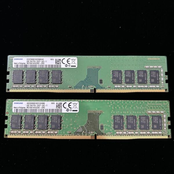 SAMSUNG デスクトップ用メモリ 16GB(8GB 2枚)
