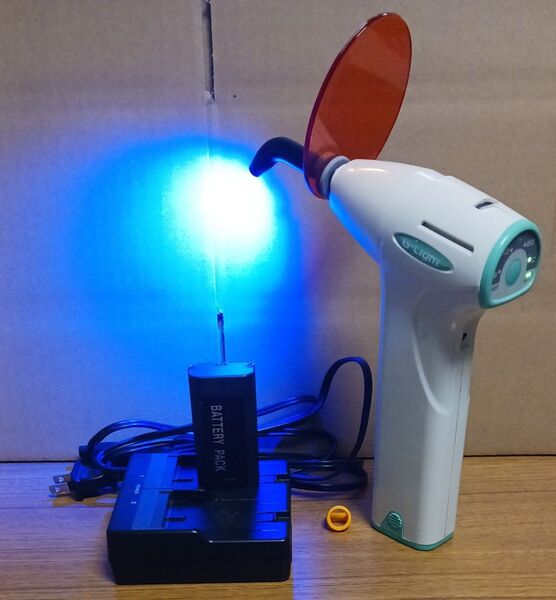 R7.0627.① 歯科 器具 機器 診療 技工 GC?gc?ジーシ? G-Light LED光照射器?光重合器?ネイル? 現状品
