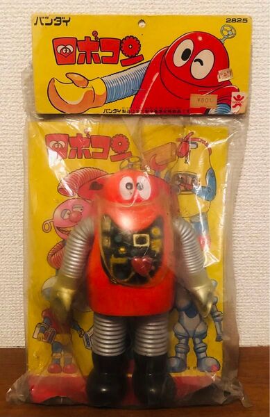 当時物 旧バンダイ がんばれロボコン 約22センチ スタンダードソフビ ポピー ジャンボマシンダー ブルマァク