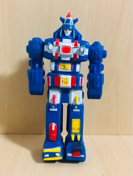 当時物 ポピー ダイラガーXV ミニソフビ 超合金 ポピニカ ブルマァク 昭和レトロ ロボット ソフビ フィギュア ロボット