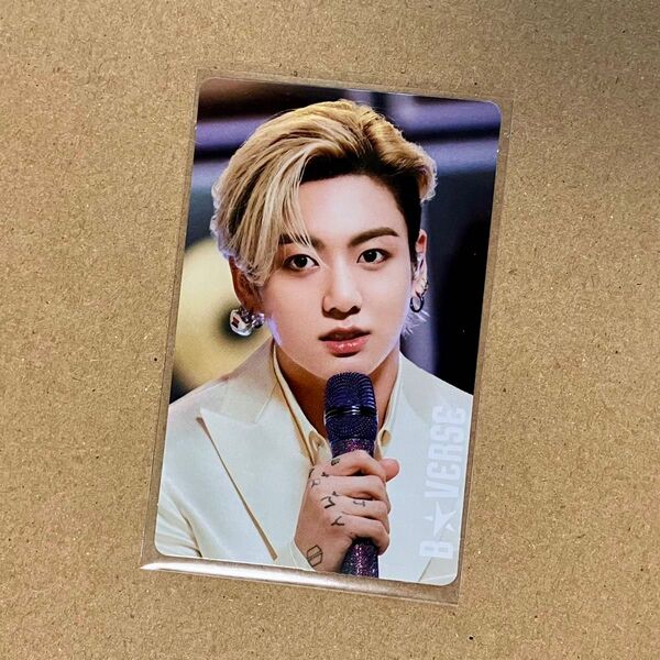 BTS THE FACT MUSIC AWARDS EXHIBITION B★VERSE 入場特典 JUNGKOOK ジョングク