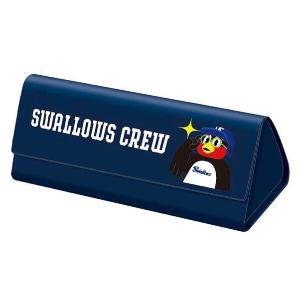 東京ヤクルトスワローズ CREW つば九郎 折りたたみ眼鏡ケース