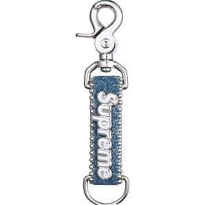 Supreme x b.b. Simon Denim Keychain Washed Indigo シュプリーム キーチェーン