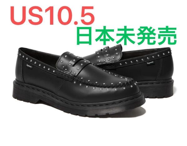Supreme × Dr.Martens Studded Penton Loafer "Red" 25SS Week 13