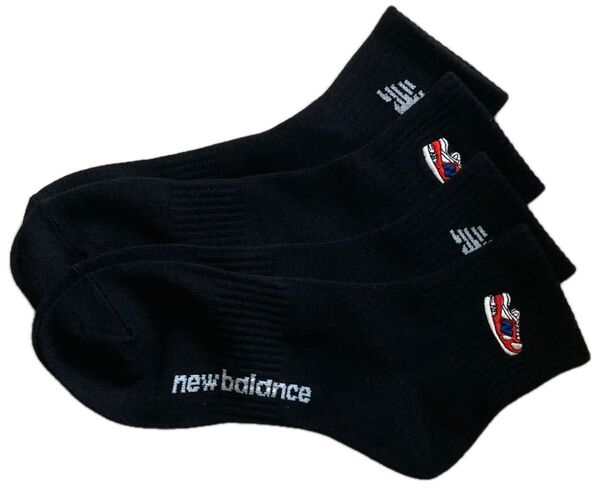 New Balance Socks ニューバランス 靴下 2足セット(25-27cm)