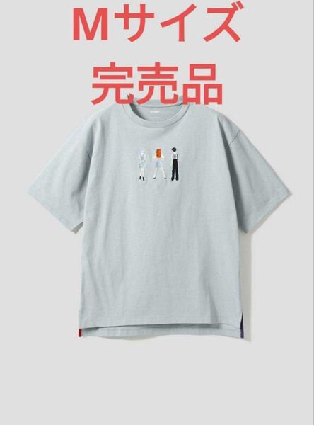 【新品】完売品 グラニフ Mサイズ エヴァンゲリオようこそ ビッグシルエットTシャツ 半袖 TEE