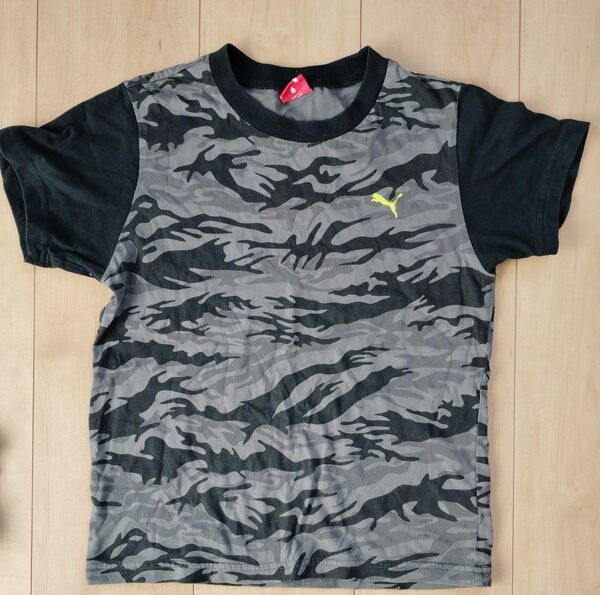 新品未使用 PUMA プーマ キッズ Tシャツ サッカー ユニフォーム 130 迷彩