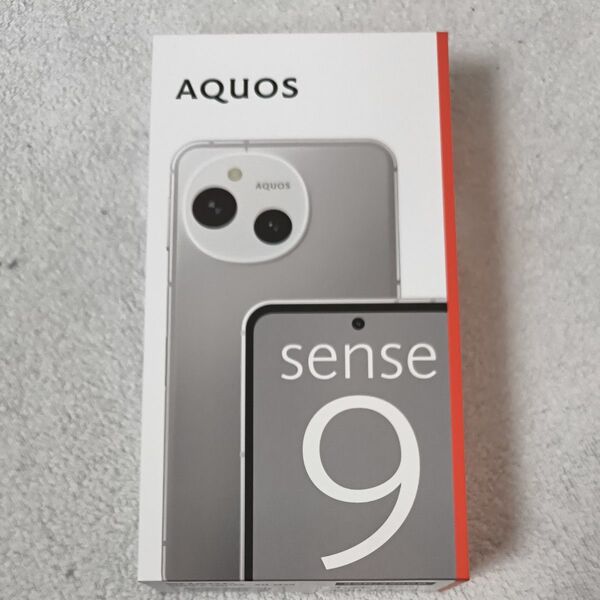 未開封新品 SHARP AQUOS sense9 256GB SH-M29 ホワイト