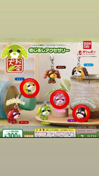 お茶犬 めじるしアクセサリー