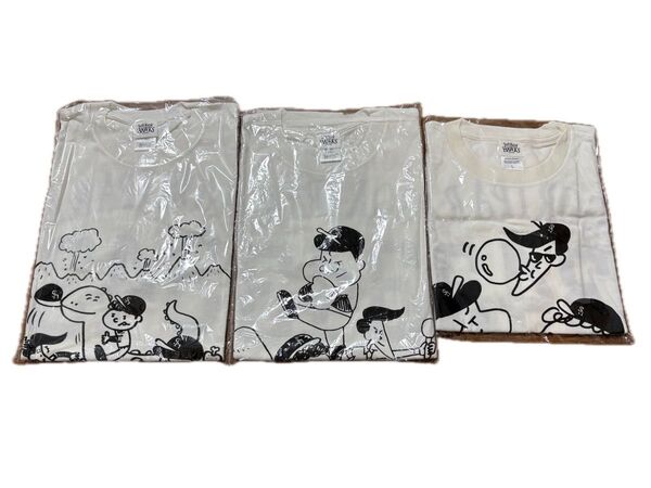 ソフトバンクホークス ゴリパラ見聞録 コラボ Tシャツ 3着セット ゴリパラ