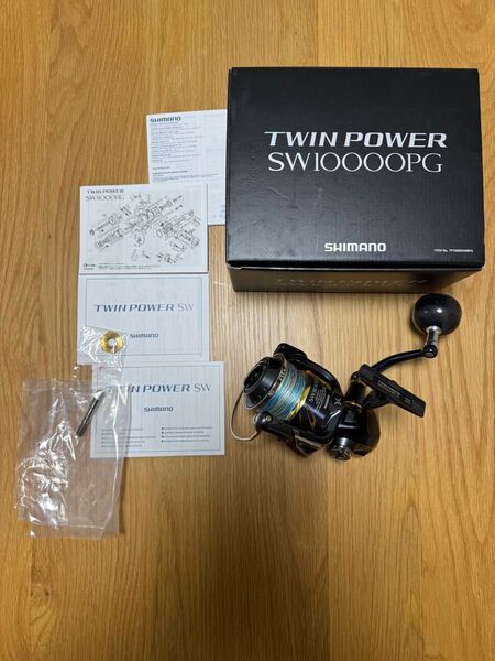 SHIMANO ツインパワー SW 10000PG スプールステラsw8000 リール
