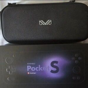 【おまけ付き】Ayaneo pocket s black 1080p 12gb/128gb【ほぼ未使用】