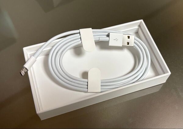 ◯匿名無料配送 Apple アップル(純正)Lightningケーブル(LightningとUSBーA)※未使用品