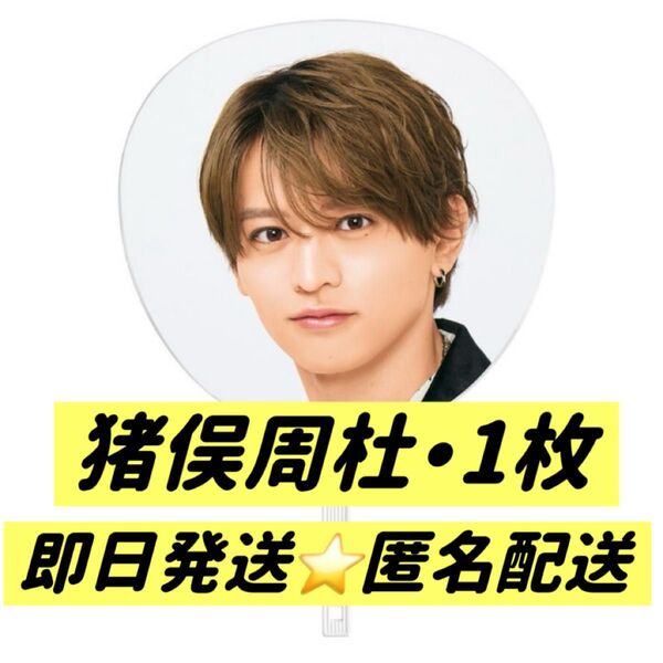 We're timelesz LIVE TOUR 2025 episode 1 ~FAM~ 猪俣周杜 ジャンボうちわ 1枚