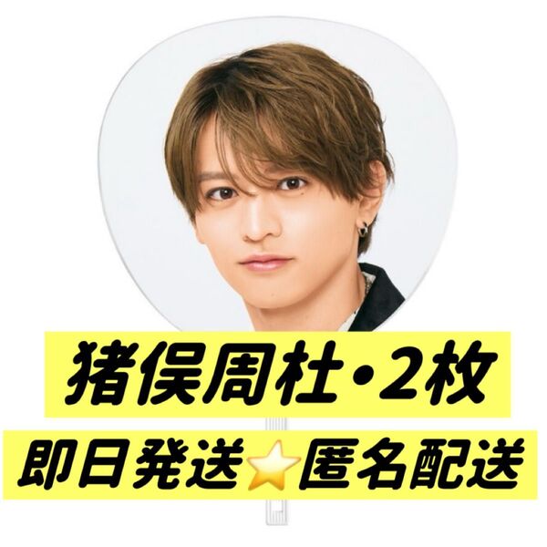 We're timelesz LIVE TOUR 2025 episode 1 ~FAM~ 猪俣周杜 ジャンボうちわ 2枚