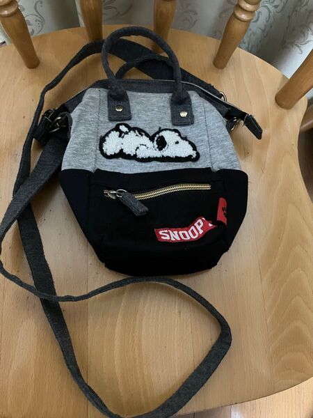 スヌーピー 2way ミニバッグ ショルダーバッグ