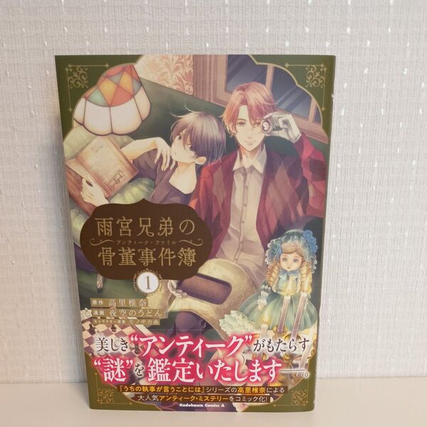 雨宮兄弟の骨董事件簿 1 (角川コミックス・エース)