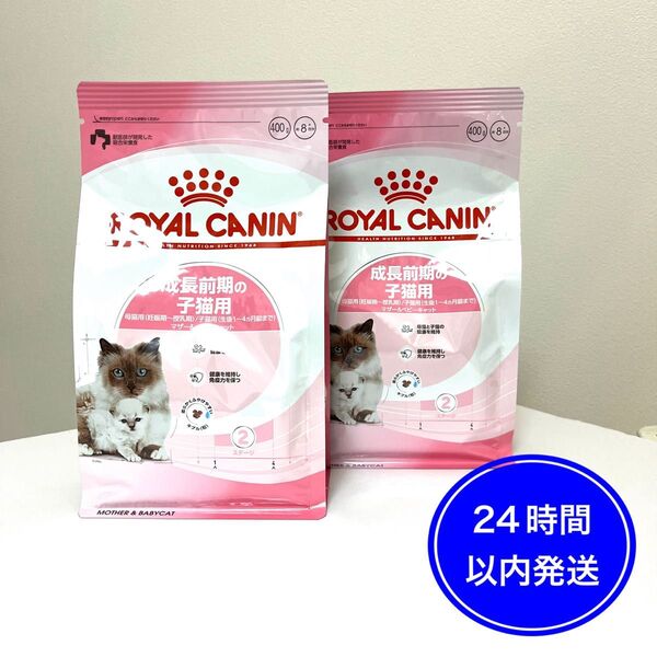 ロイヤルカナン キャットフード 成長前期の子猫用 仔猫 400g×2袋