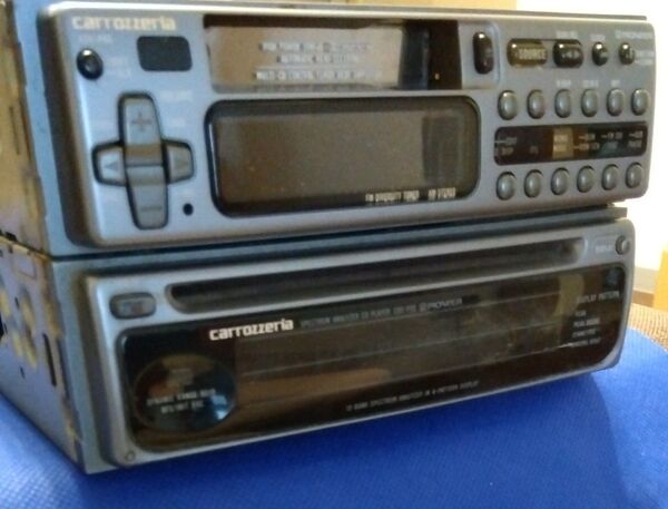当時物!カロッツェリア カセット イコライザー CDジャンク品 部品取り パーツ流用 修理用