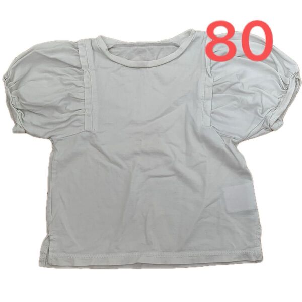 女の子 パフスリーブ 半袖トップス 80cm COMME CA FOSSETE