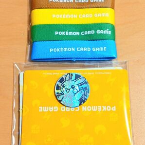 ポケモンカード ポケカ バトルアカデミー おかたづけデッキバンド ピカチュウコイン 計2個セット 新品未開封