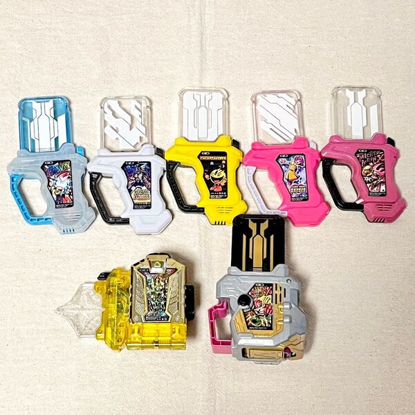 仮面ライダーエグゼイド ガシャット まとめ売り ハイパームテキガシャット マキシマムマイティXガシャット