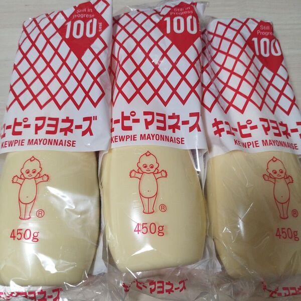 キューピーマヨネーズ 450g×3本 綿棒1本