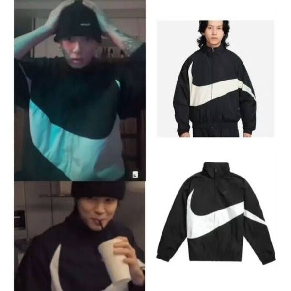 NIKE ナイキ メンズ ビッグススウォッシュ ウィンドブレーカー Lサイズ