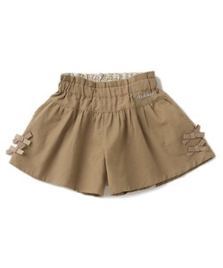 * new goods * kladskapkre-do scope side ribbon high waist culotte 120 size mocha regular price 5390 jpy 