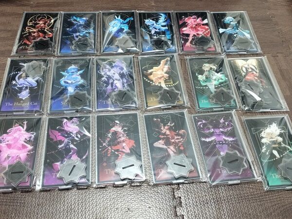 ホロライブ アルカナ タロット アクリルスタンド 18個