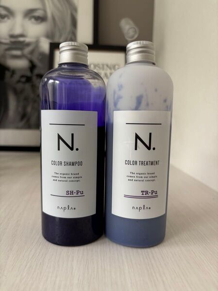 ナプラ N. エヌドット カラーシャンプー&トリートメント パープル セット