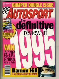 【c6820】95.12.21/28 AUTOSPORT／1995年モータースポーツ(F1,WRC,...)のレビュー、… 