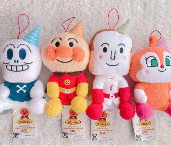 それいけ!アンパンマン ころふわ わいわいパーティ ぬいぐるみ