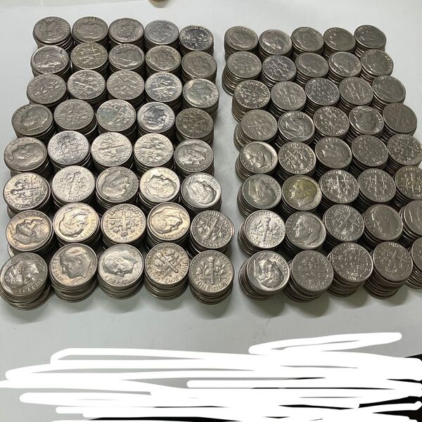 アメリカ 10セント 800枚 まとめ売り 硬貨 コイン 外国コイン コレクション 世界のコイン 古銭 外国硬貨