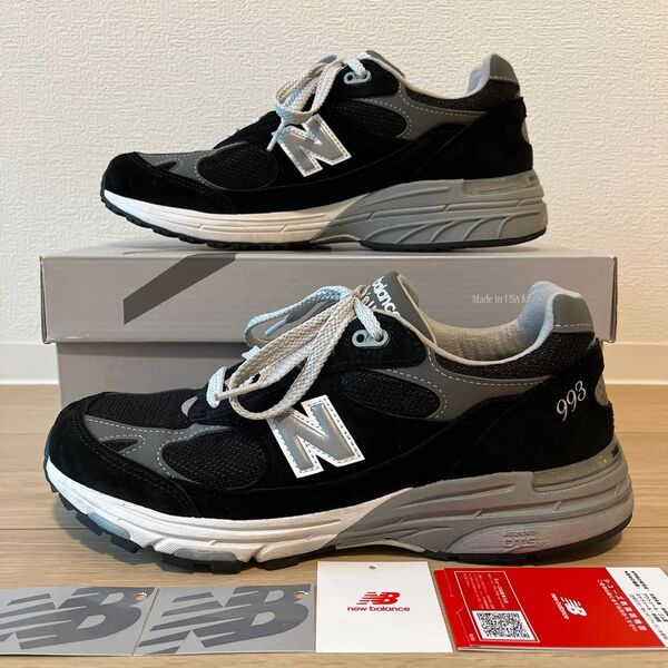 New Balance MR993BK 26.5cm ブラック ニューバランス