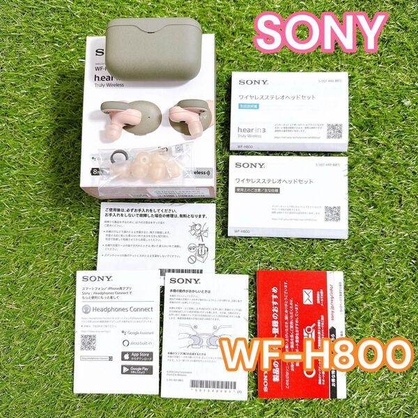 ワイヤレス ステレオ ヘッドセット ソニー WF-H800 /GM SONY