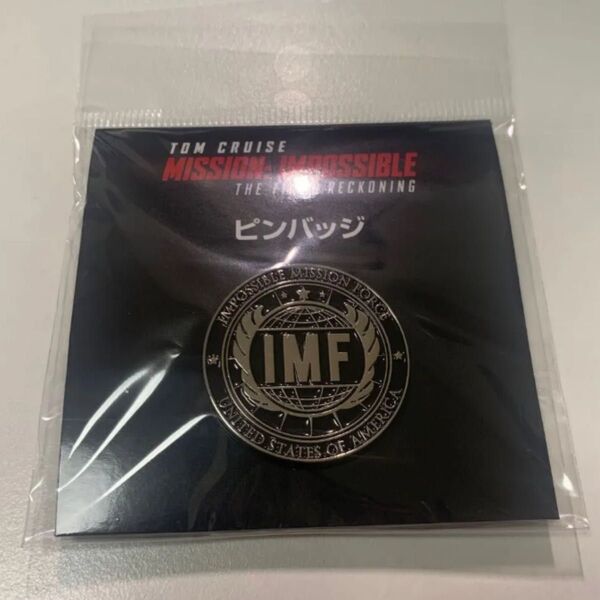 【新品未使用】MISSION IMPOSSIBLE ミッション インポッシブル グッズ ピンバッジ ピンバッチ トムクルーズ 1個
