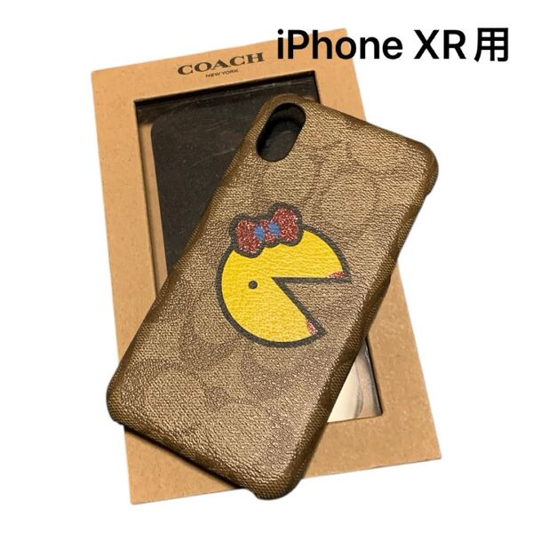 COACH iPhone XR スマホケース iPhoneケース カバー パックマンコラボ