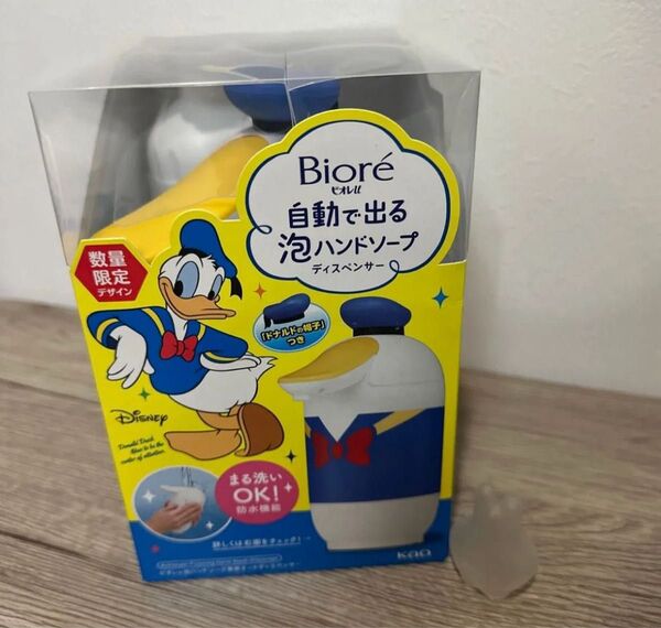 ラスト ビオレu 自動で出る泡ハンドソープ ディズニーデザイン オートディスペンサー本体+詰替セット