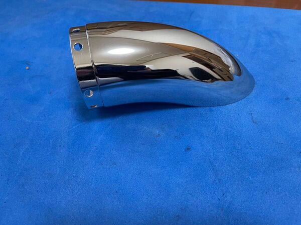 Harley-Davidson ハーレー スーパートラップ カーカー 3.5インチ マフラー エンドキャップ ターンダウン ①