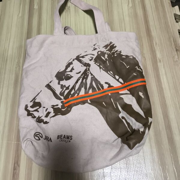 JRA BEAMS ビームス コラボ トートバック JRA 馬トートバッグ 競馬グッズ