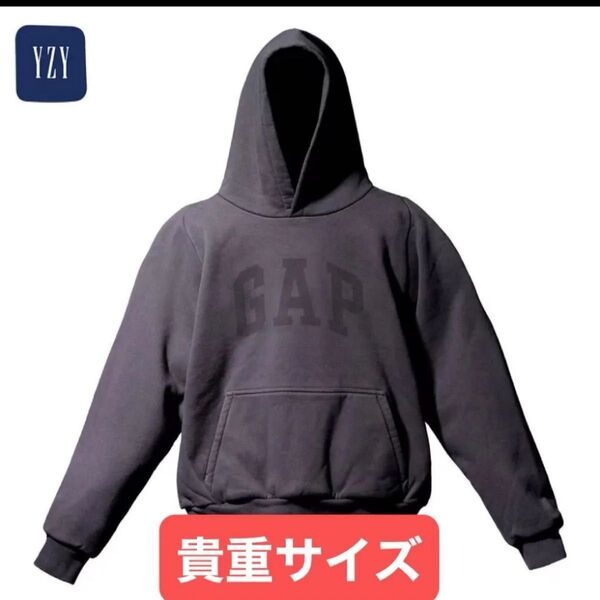 YEEZY×GAP ENGINEERED BY BALENCIAGA DOVE SHRUNKEN HOODIE BLACK 7