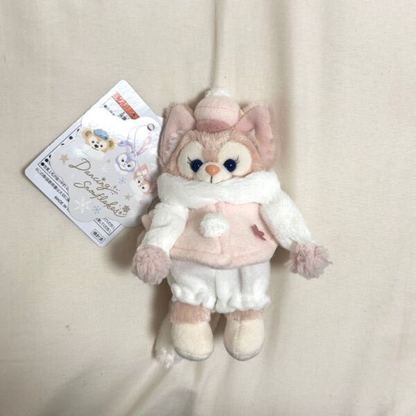 リーナベル ぬいぐるみバッジ ダンシングスノーフレークス ディズニー ぬいぐるみ TDS