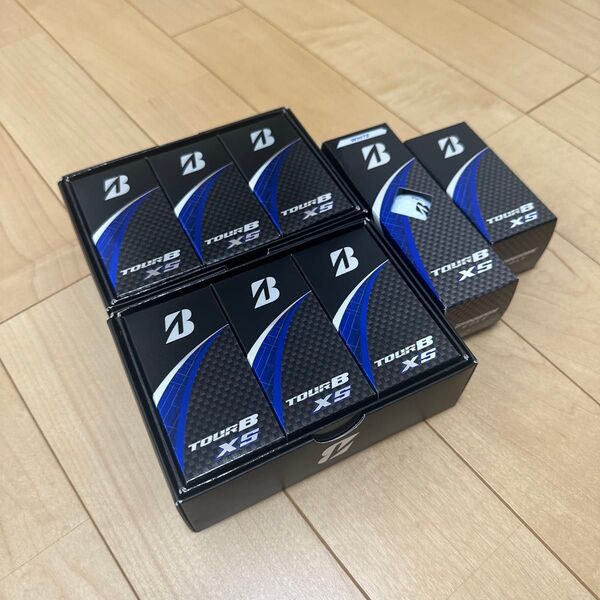 オウンネーム入り17個 未使用ゴルフボール ブリヂストンツアーbxsホワイト
