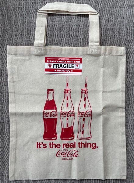 ■非売品■コカコーラ■布製トートバッグ■エコバッグ
