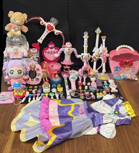 プリキュア おもちゃ まとめ売り 衣装あり 魔法使いプリキュア 歴代プリキュア