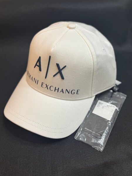 アルマーニエクスチェンジ キャップ 帽子 ベースボールキャップ 新品未使用 ARMANI EXCHANGE