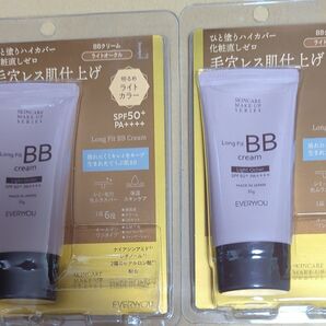 エブリユー ロングフィットBBクリーム ライトオークル 35g 2個
