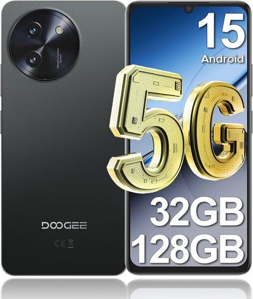 【新品】DOOGEE Note59 5G SIMフリー スマホ 6.75インチ