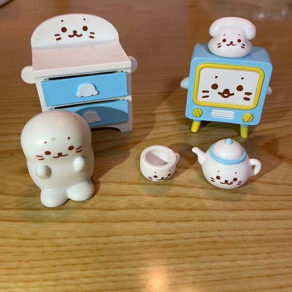 しろたん ミニチュア家具 セット フィギュア ミニチュア ドールハウス